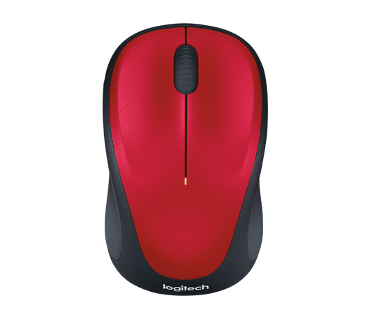 LOGITECH WIRELESS MOUSE M235 - RED
