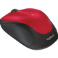 LOGITECH WIRELESS MOUSE M235 - RED