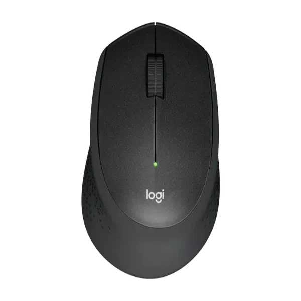 LOGITECH M330 Silent Plus Wireless Ergonomic Gaming Mouse ( 910-004905 ) ( 1000DPI / 3 Macro Button ) ( Black )