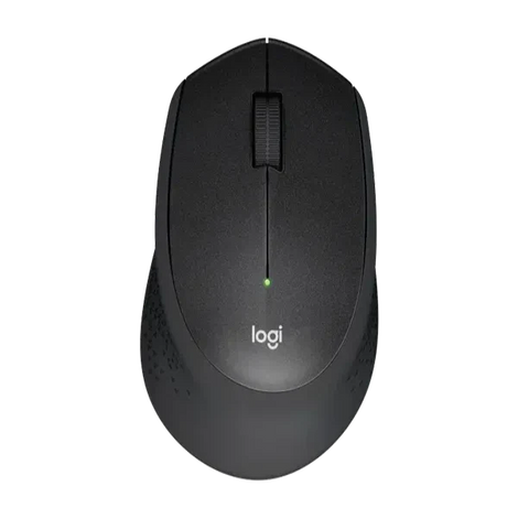 LOGITECH M330 Silent Plus Wireless Ergonomic Gaming Mouse ( 910-004905 ) ( 1000DPI / 3 Macro Button ) ( Black )