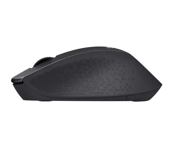 LOGITECH M330 Silent Plus Wireless Ergonomic Gaming Mouse ( 910-004905 ) ( 1000DPI / 3 Macro Button ) ( Black )
