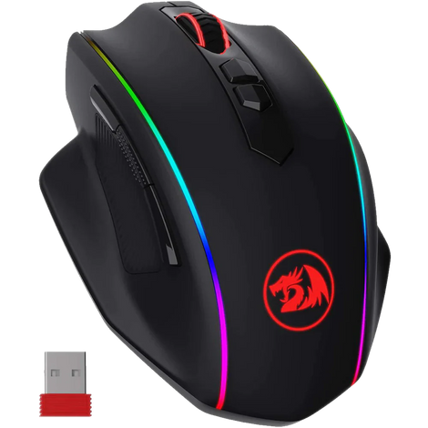 REDRAGON M686 Vampire Wired Ergonomic Gaming Mouse ( M686 ) ( 16000DPI / 8 MAcro Button ) ( Black )