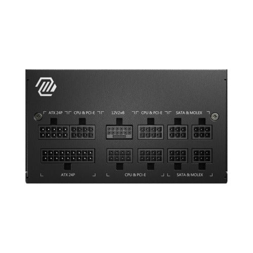 MSI MAG A750GL PCIE5 750W 80 + Gold Fully Modular ATX 3.0 Power Supply