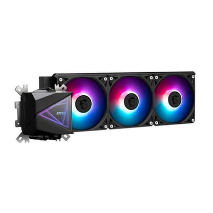 MSI MAG CORELIQUID I360 BLACK - AIO ARGB CPU LIQUID COOLER - BLACK