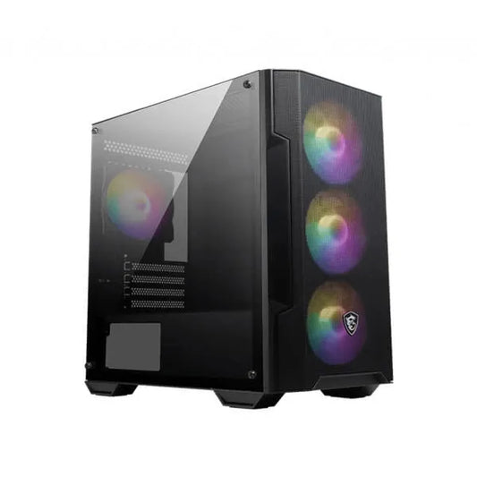 MSI MAG Forge M100R ARGB ITX Mini Tower Cabinet (Black)