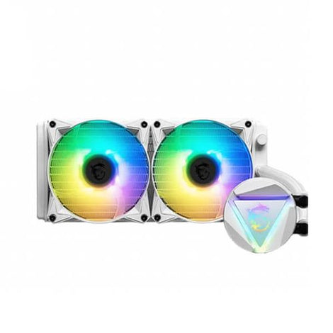 MSI MSG CoreLiquid 240R V2 ARGB 240mm CPU Liquid Cooler (White)