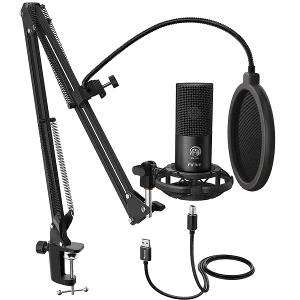 FIFINE T669 USB Microphone Condenser Kit