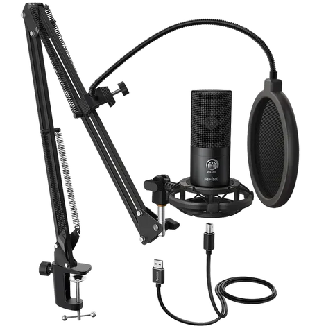 FIFINE T669 USB Microphone Condenser Kit