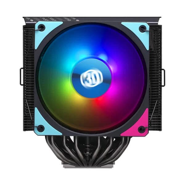 COOLER MASTER Master Air MA824 Stealth 30th Anniversary Edition Dual Tower CPU Air Cooler (Black)