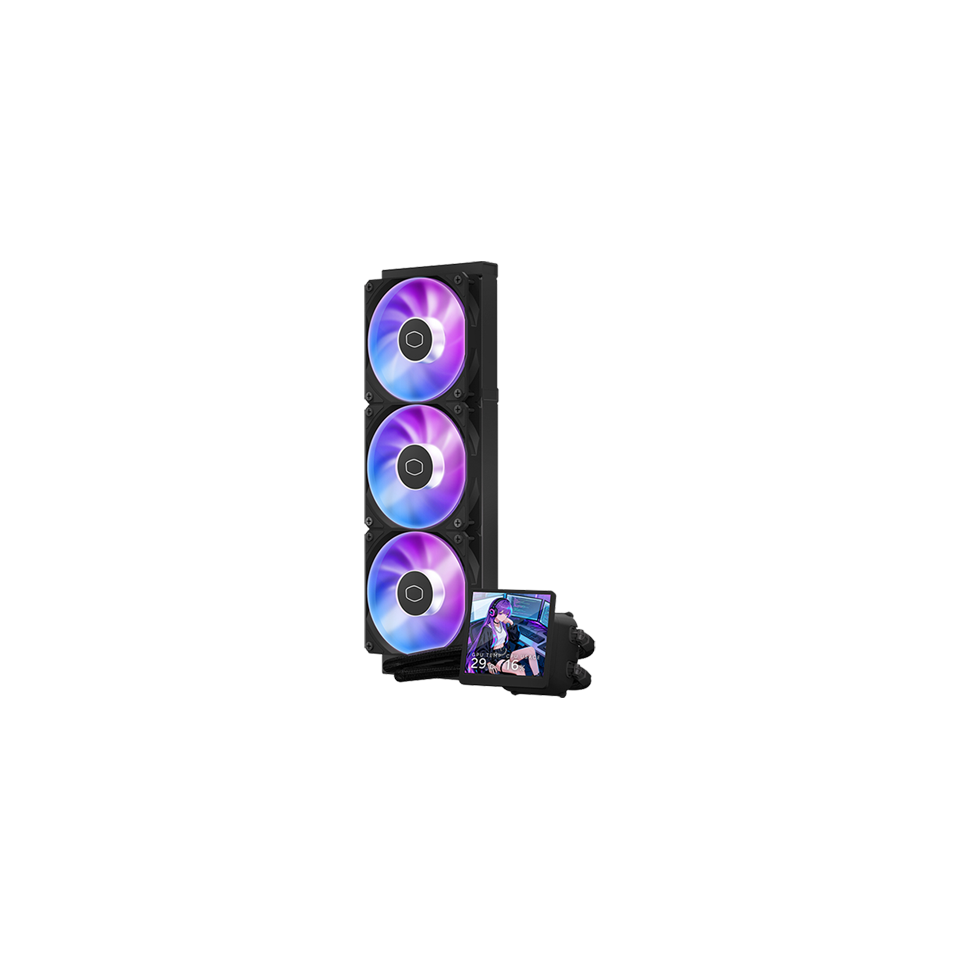 Cooler Master MasterLiquid Core LCD 360 ARGB Black AIO Cooler