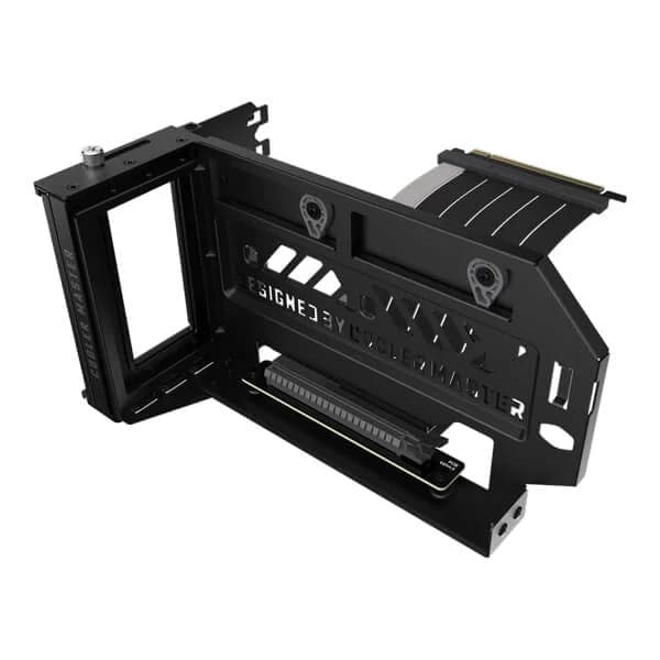 COOLER MASTER Vertical Graphics Card Holder Kit V3 - PCIe 4.0 Riser Cable For E-ATX Cabinet (Black)