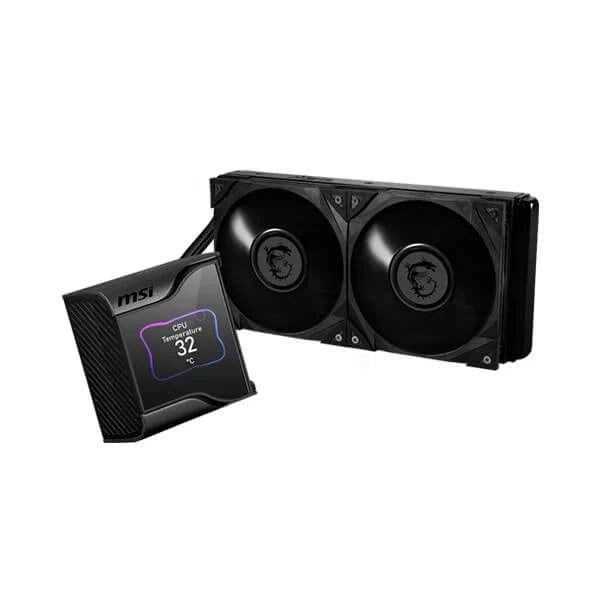 MSI MEG CoreLiquid S280 ARGB 280mm CPU Liquid Cooler (Black)