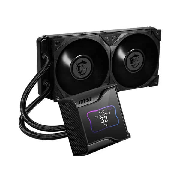 MSI MEG CoreLiquid S280 ARGB 280mm CPU Liquid Cooler (Black)