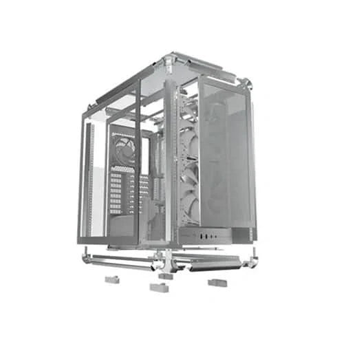 Cooler Master MasterFrame 500 Mesh ARGB Silver E-ATX Mid Tower Case