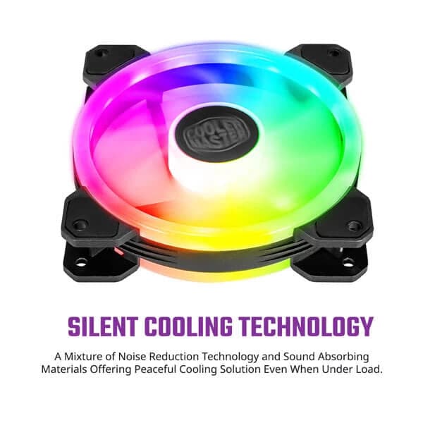 COOLER MASTER MasterFan MF120 S3 ARGB Case Fan (Single Pack)