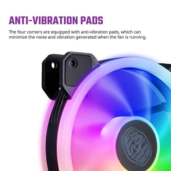 COOLER MASTER MasterFan MF120 S3 ARGB Case Fan (Single Pack)