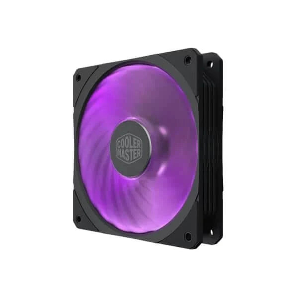 COOLER MASTER MasterFan SF120R 120mm RGB Cabinet Fan (Black) (Single Pack)
