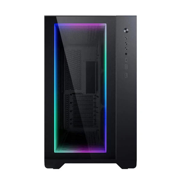 PHANTEKS MagniumGear Neo Qube 2 infinity Mirror DRGB EATX Mid Tower Cabinet (Black)
