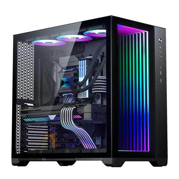 PHANTEKS MagniumGear Neo Qube 2 infinity Mirror DRGB EATX Mid Tower Cabinet (Black)