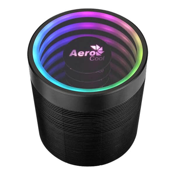 AEROCOOL Mirage 5 ARGB Single Tower CPU Air Cooler (Black)