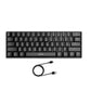 ANT ESPORTS MK1300 Mini 60% RGB Mechanical Wired Gaming Keyboard (Black) (Blue Switch) (Clicky Switch) (MK1300)