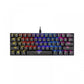 ANT ESPORTS MK1200 Mini 60% RGB Mechanical Wired Gaming Keyboard (Black) (Red Switch) (Linear Switch) (MK1200)