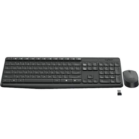 LOGITECH MK235 Full Size Membrane Wireless Keyboard and Mouse Combo
