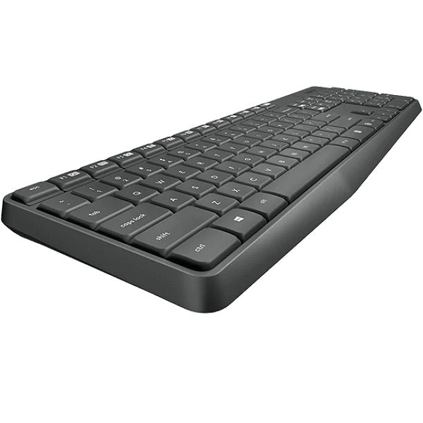 LOGITECH MK235 Full Size Membrane Wireless Keyboard and Mouse Combo