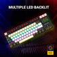 ANT ESPORTS MK 4500 Pro TKL Mechanical Wireless Gaming Keyboard (Black) (Red Switch) ( Linear Switch) (MK4500 PRO)