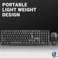 ANT ESPORTS MKWM2023 Full Size Wireless Gaming Keyboard (Black) (Membrane Keyboard) (MKWM2023)
