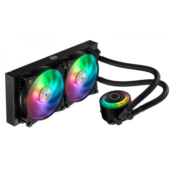 COOLER MASTER MasterLiquid ML240R ARGB 240mm CPU Liquid Cooler (Black)