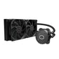 COOLER MASTER MasterLiquid ML240L Core Non-RGB 240mm CPU Liquid Cooler (Black)