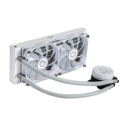 COOLER MASTER ML240 CORE 240MM ARGB AIO LIQUID COOLER WHITE