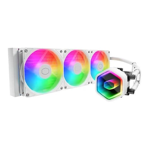 COOLER MASTER ML360 CORE II ARGB CPU LIQUID COOLER (WHITE)