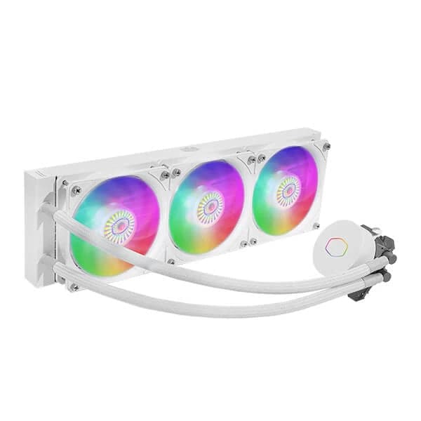 COOLER MASTER ML360L ARGB V2 360mm CPU Liquid Cooler (White)