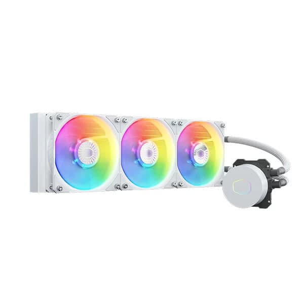 COOLER MASTER ML360L ARGB V2 360mm CPU Liquid Cooler (White)