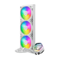 COOLER MASTER Master Liquid 360 Atmos ARGB 360mm CPU Liquid Cooler (White)