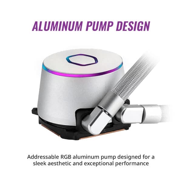 COOLER MASTER MasterLiquid ML360P Silver Edition ARGB 360mm CPU Liquid Cooler