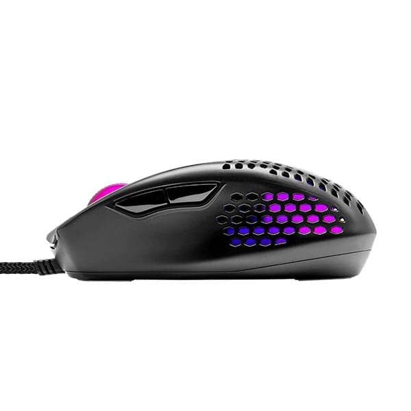 COOLER MASTER MM720 Wired Ergonomic RGB Gaming Mouse ( MM-720-KKOL1 ) ( 16000DPI / 6 Macro Buttons ) ( Matte Black )