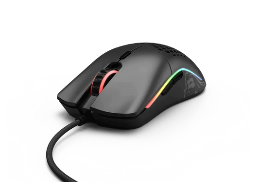 GLORIOUS Model O minus Wired Ergonomic Gaming Mouse ( 12000DPI / 6 Macro Buttons ) ( Matte Black )