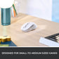 LOGITECH M650 WIRELESS MOUSE WHITE
