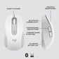 LOGITECH M650 WIRELESS MOUSE WHITE