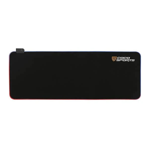 COCONUT MP01 RGB Large Extended Black Mousepad