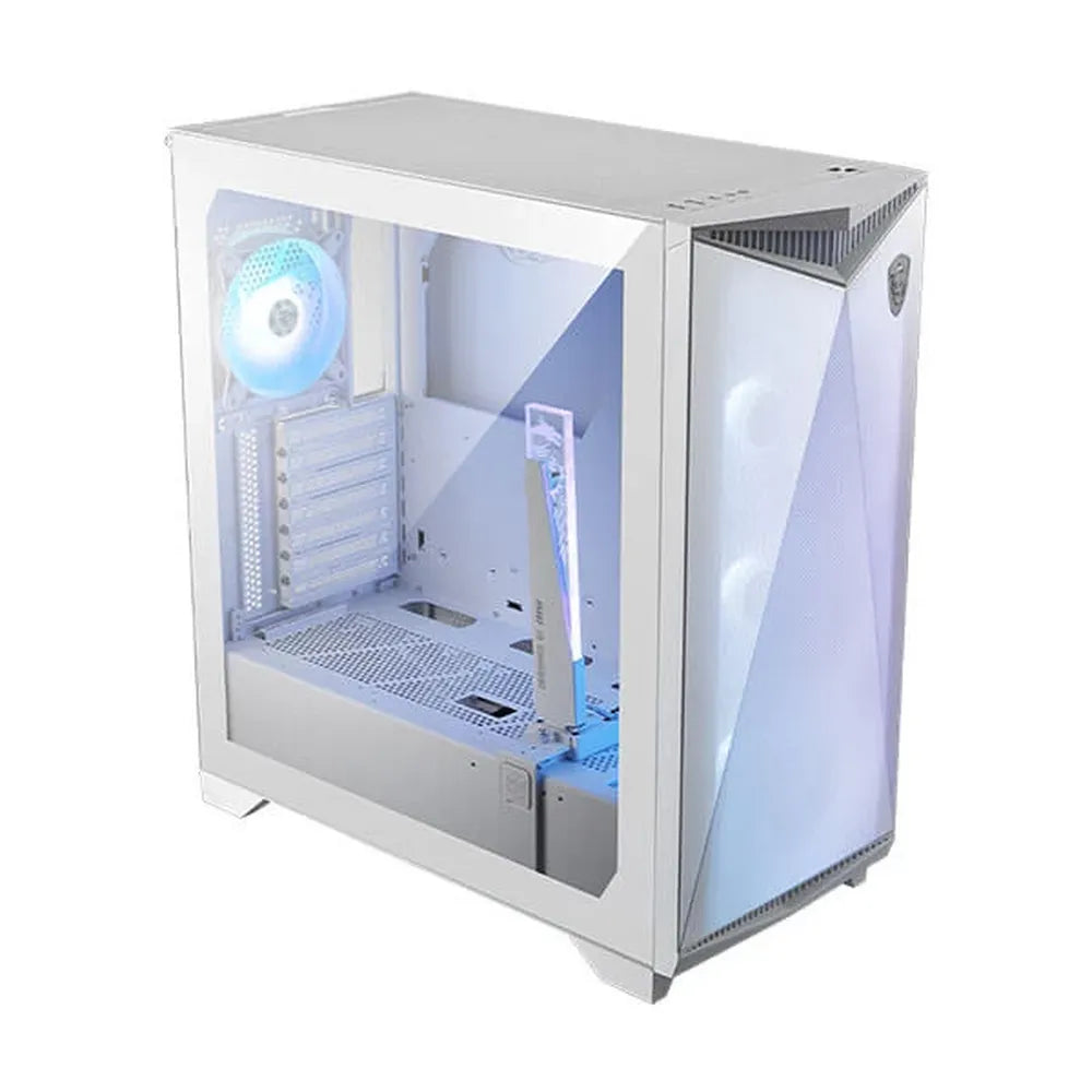 MSI MPG Gungnir 300R Airflow ARGB EATX Mid Tower Cabinet (White)