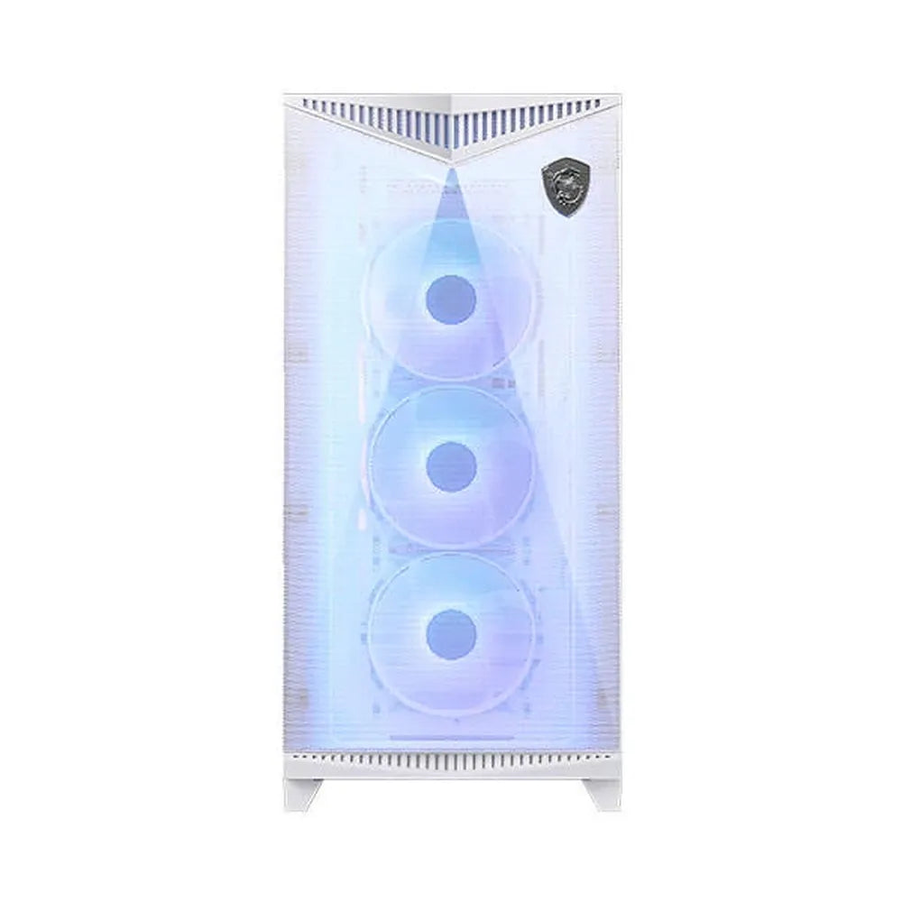 MSI MPG Gungnir 300R Airflow ARGB EATX Mid Tower Cabinet (White)