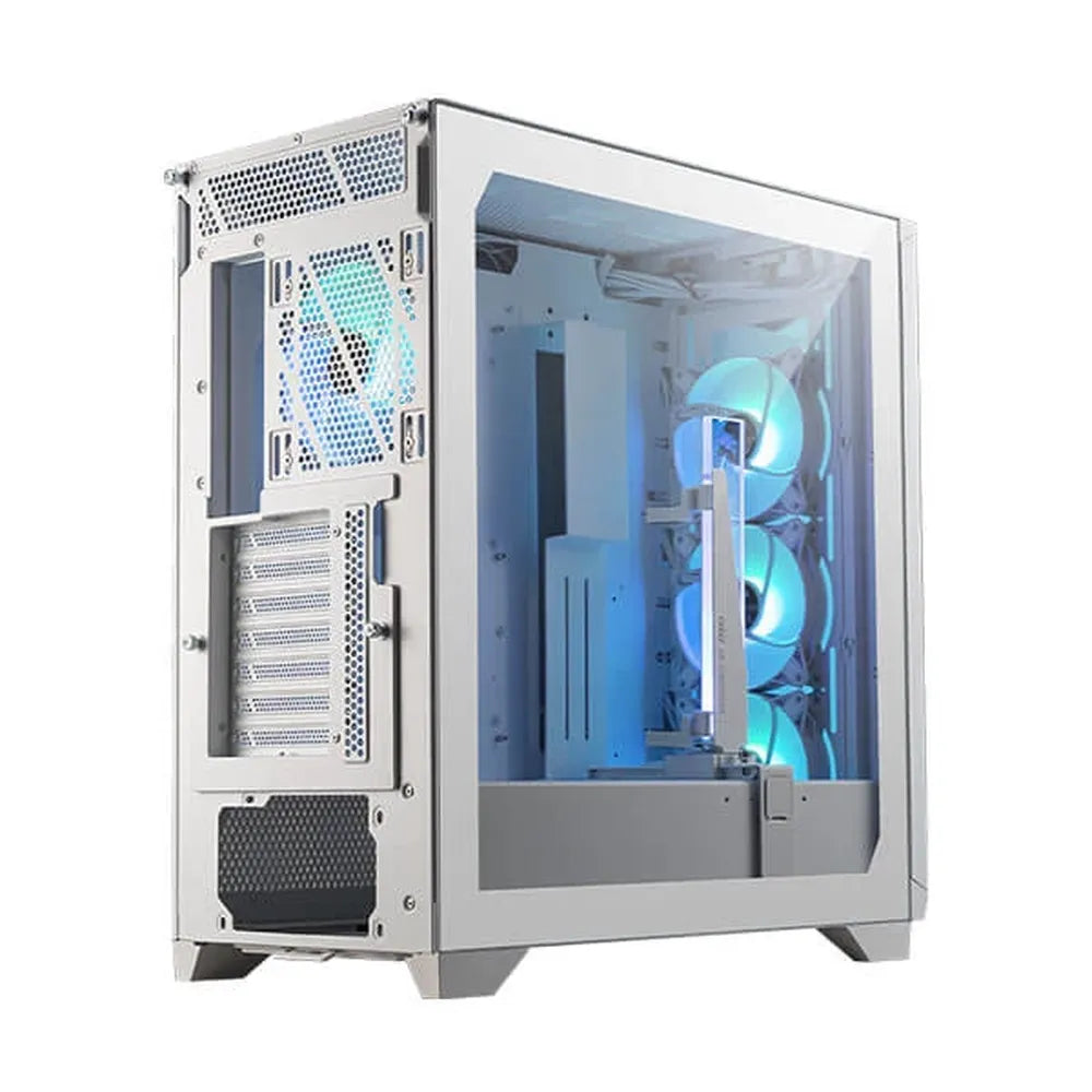 MSI MPG Gungnir 300R Airflow ARGB EATX Mid Tower Cabinet (White)