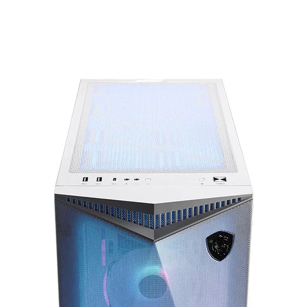 MSI MPG Gungnir 300R Airflow ARGB EATX Mid Tower Cabinet (White)