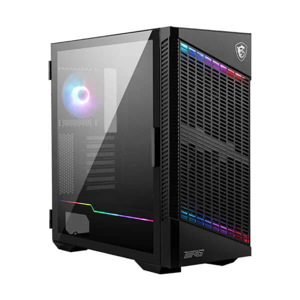 MSI MPG Velox 100P Airflow ARGB ATX Mid Tower Cabinet (Black)