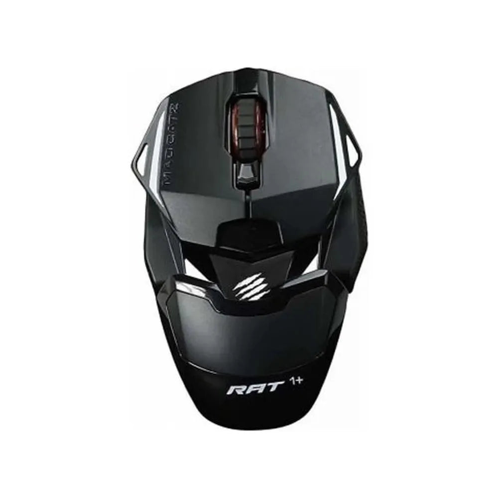 MADCATZ  R.A.T. 1+ WIred Ergonomic Gaming Mouse (  MR01MCINBL000-0 ) ( 2000DPI / 3 Macro Buttons )( Black )