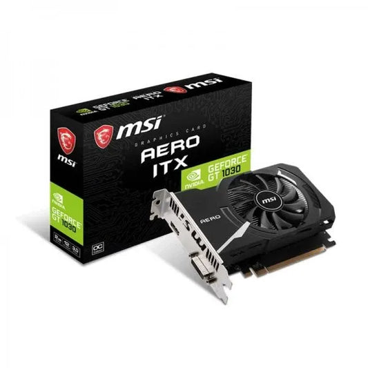 MSI GeForce GT 1030 AERO ITX OC 2GB Nvidia Graphic Card